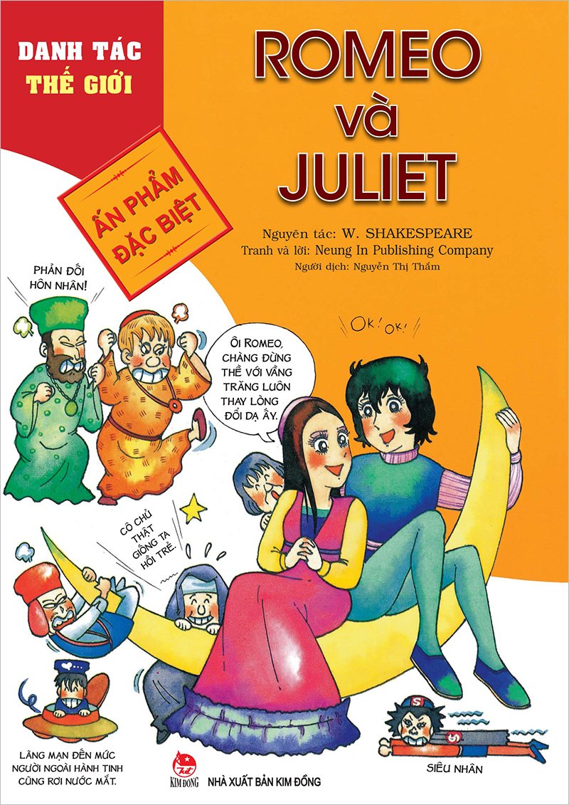 Kim Đồng - Danh tác thế giới - Romeo và Juliet
