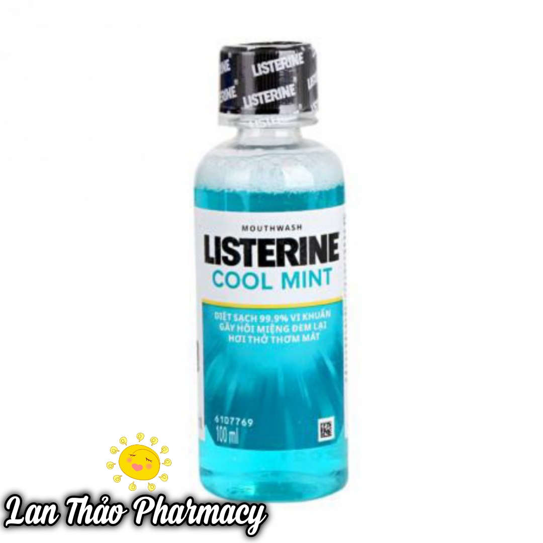 NƯỚC SÚC MIỆNG LISTERINE COOL MINT CHAI 100ML