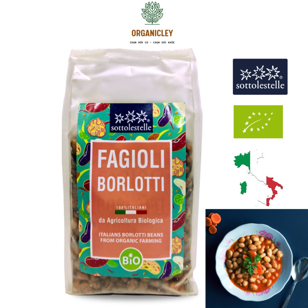 Đậu Hữu Cơ Cho Bé Ăn Dặm Sottolestelle (Đậu Gà, Đậu Lăng Đỏ, Đậu Lăng Xanh, Đậu Lăng Vàng, Đậu Nành, Đậu Hà Lan, Đậu Đỏ)