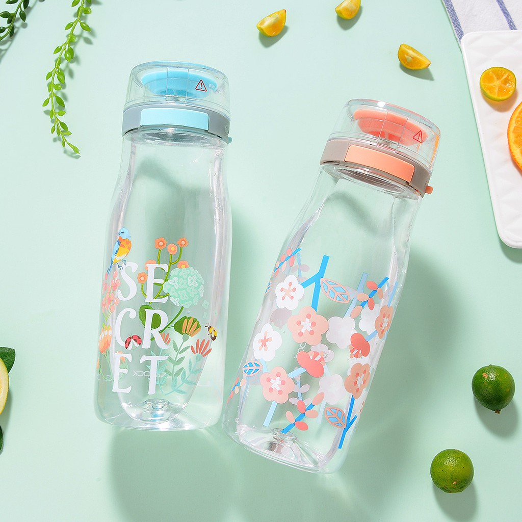 [HCM]Bình Nước nhựa Tritan Lock&Lock One Touch dung tích 500ml ABF687