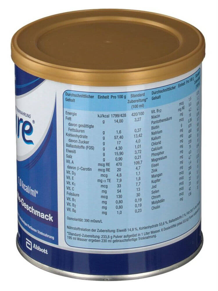 Sữa Bột Abbott Ensure Đức - Hộp 400gr