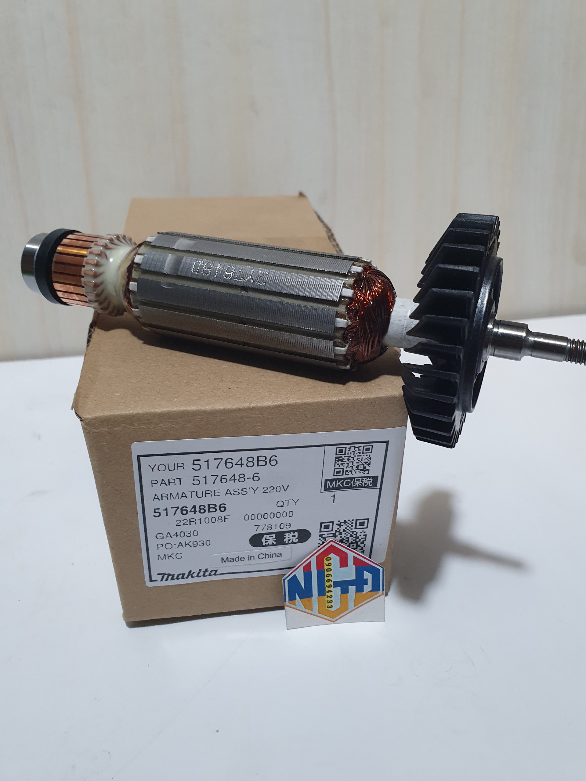 Rô to (ruột) máy mài Makita GA4030/4031
