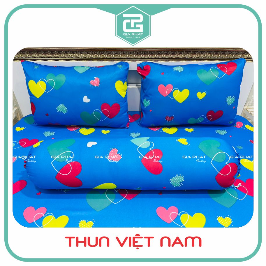 Áo gối /vỏ gối thun lạnh Việt Nam - Bông