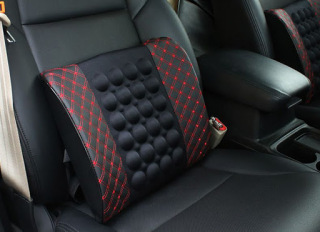 đệm Tựa Lưng Massage Tren O To Chống E Mỏi Gối đệm Ghế O To Webgiaxe Com