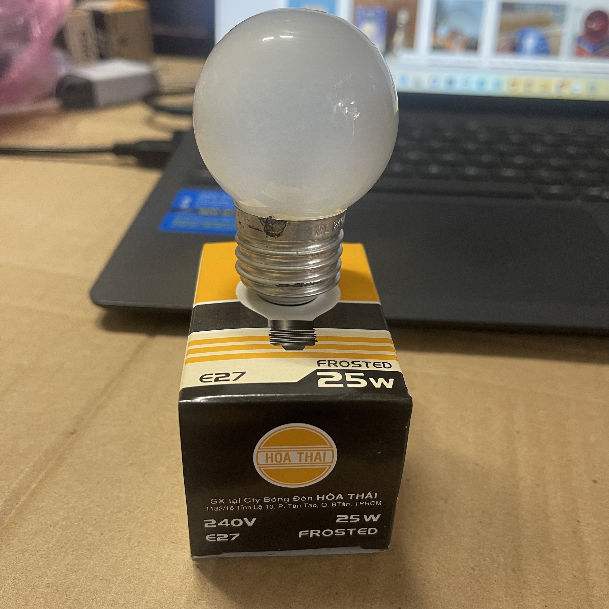 Bóng Đèn TRÒN Sợi Đốt G45 (Sợi Tóc) 25W