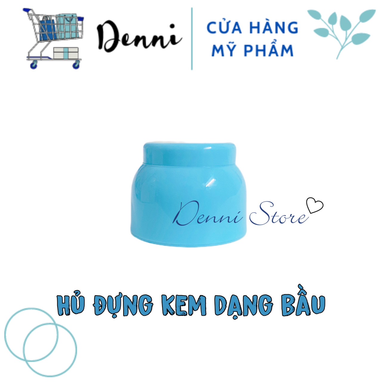 Hủ 150g đựng kem loại 1 màu đẹp - hủ bầu đựng kem 150g