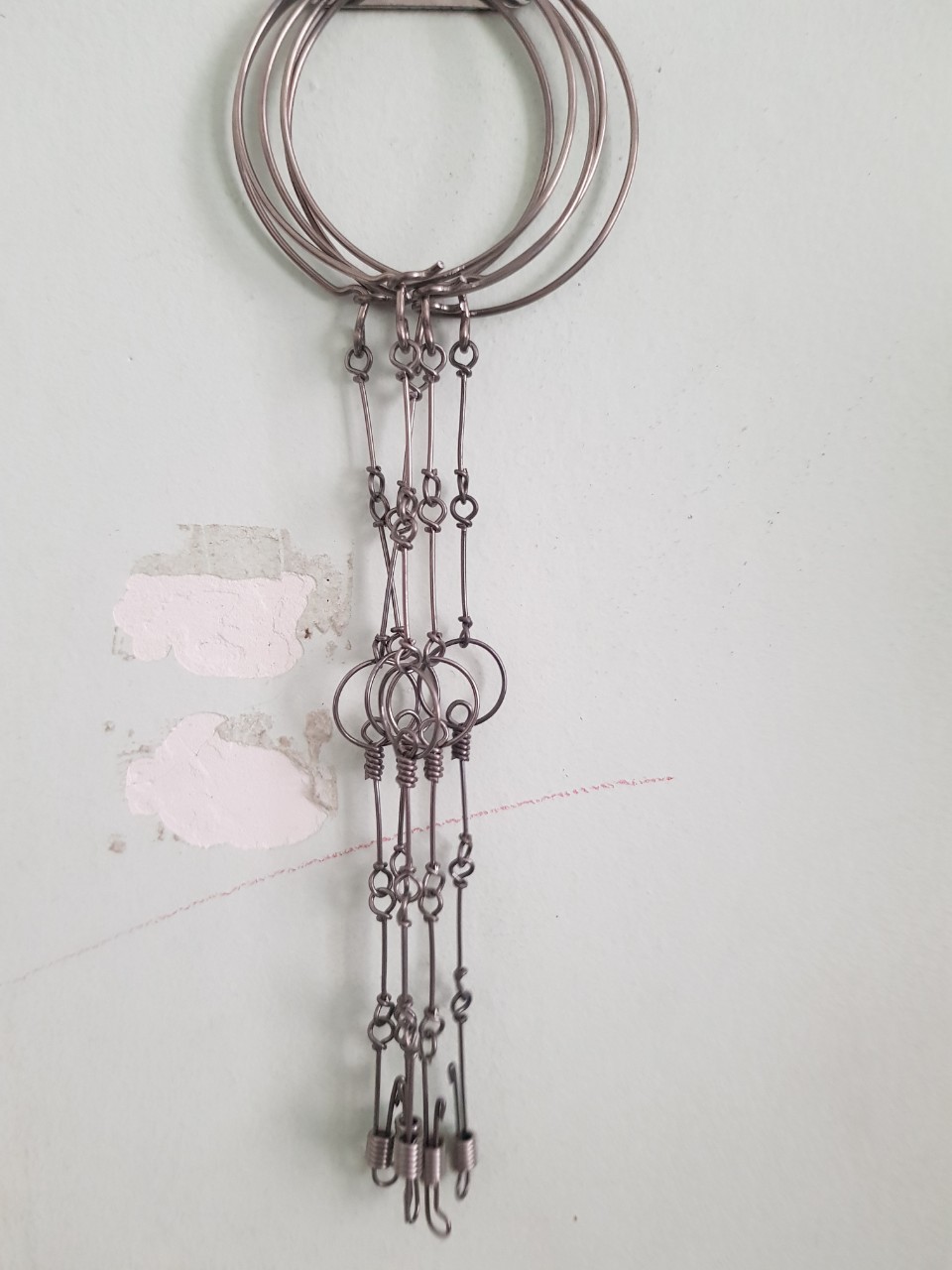Dây xích chân chống xoắn cho vẹt