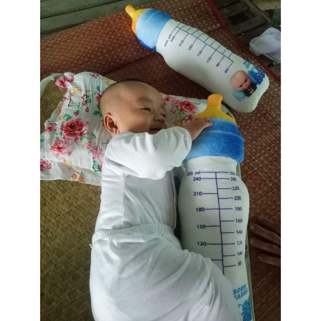 Gấu bông hình bình sữa giá 65k