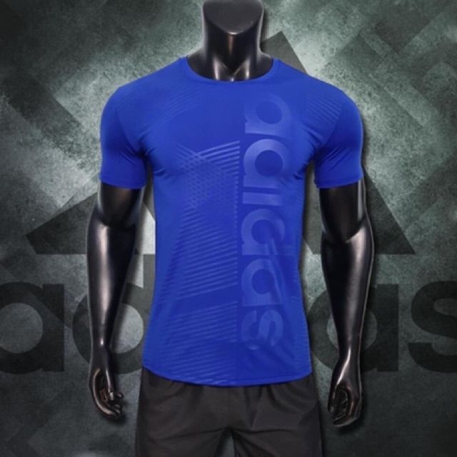 Áo thể thao nam dập vân chìm Adidas