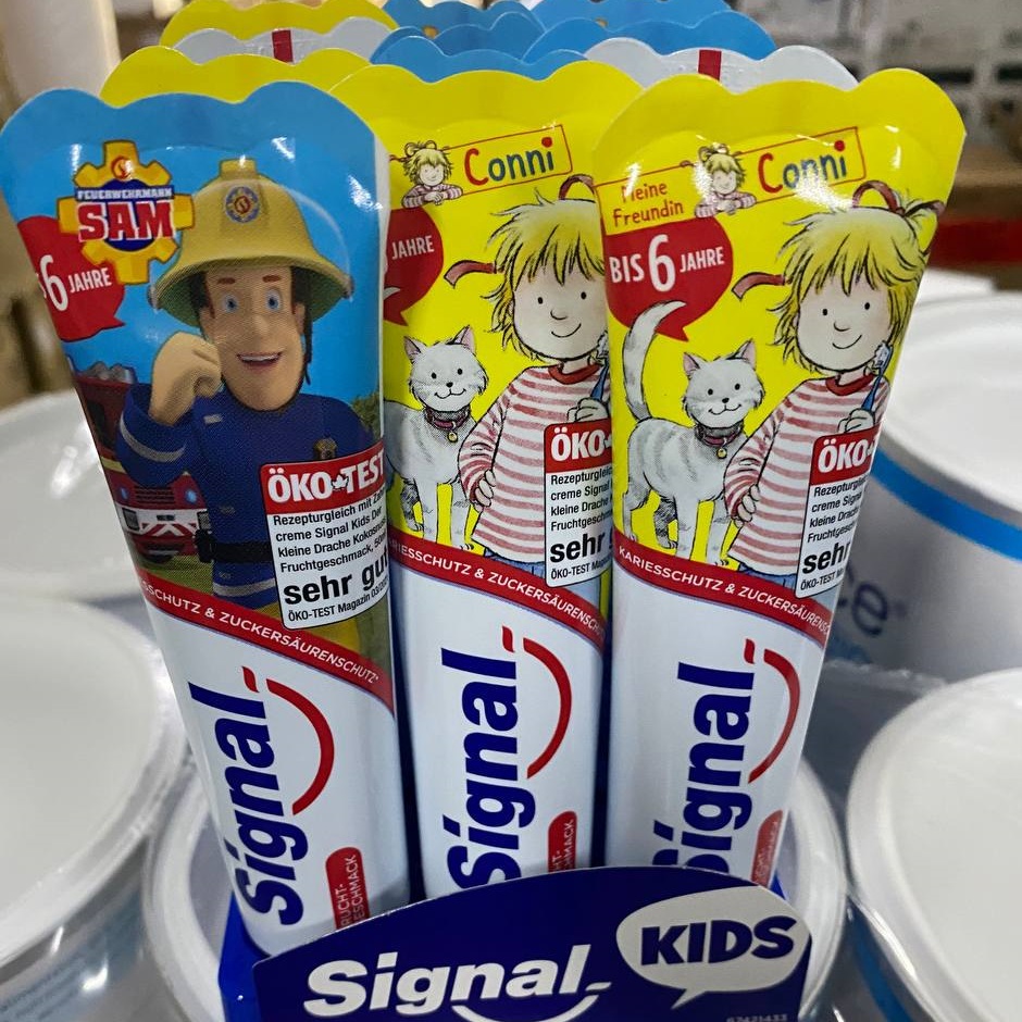 Kem đánh răng Signal Đức cho bé 0-6y tuýp 50ml
