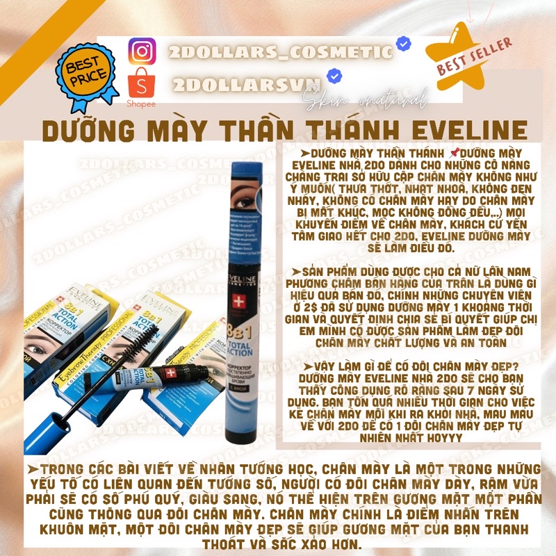 Tinh Chất Dưỡng Chân Mày Eveline