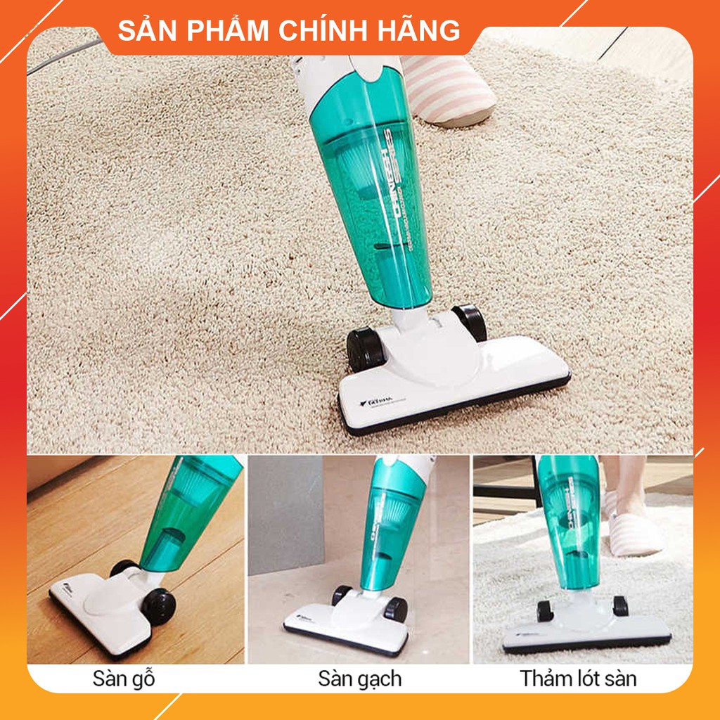 (MixHome HCM) Cây hút bụi mini cầm tay Deerma DX118C (Hàng chính hãng - bản nâng cấp 600W BH 12 tháng)