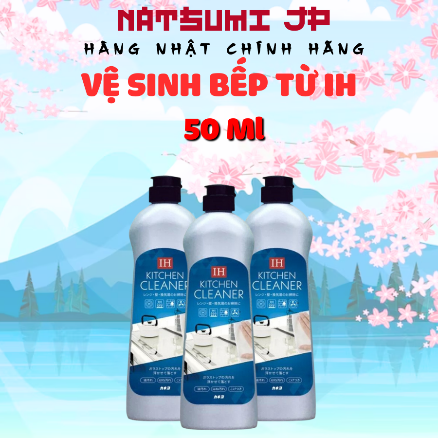 [Mẫu mới 2022] Dung dịch tẩy rửa bếp từ IH Kitchen Cleaner Nhật Bản