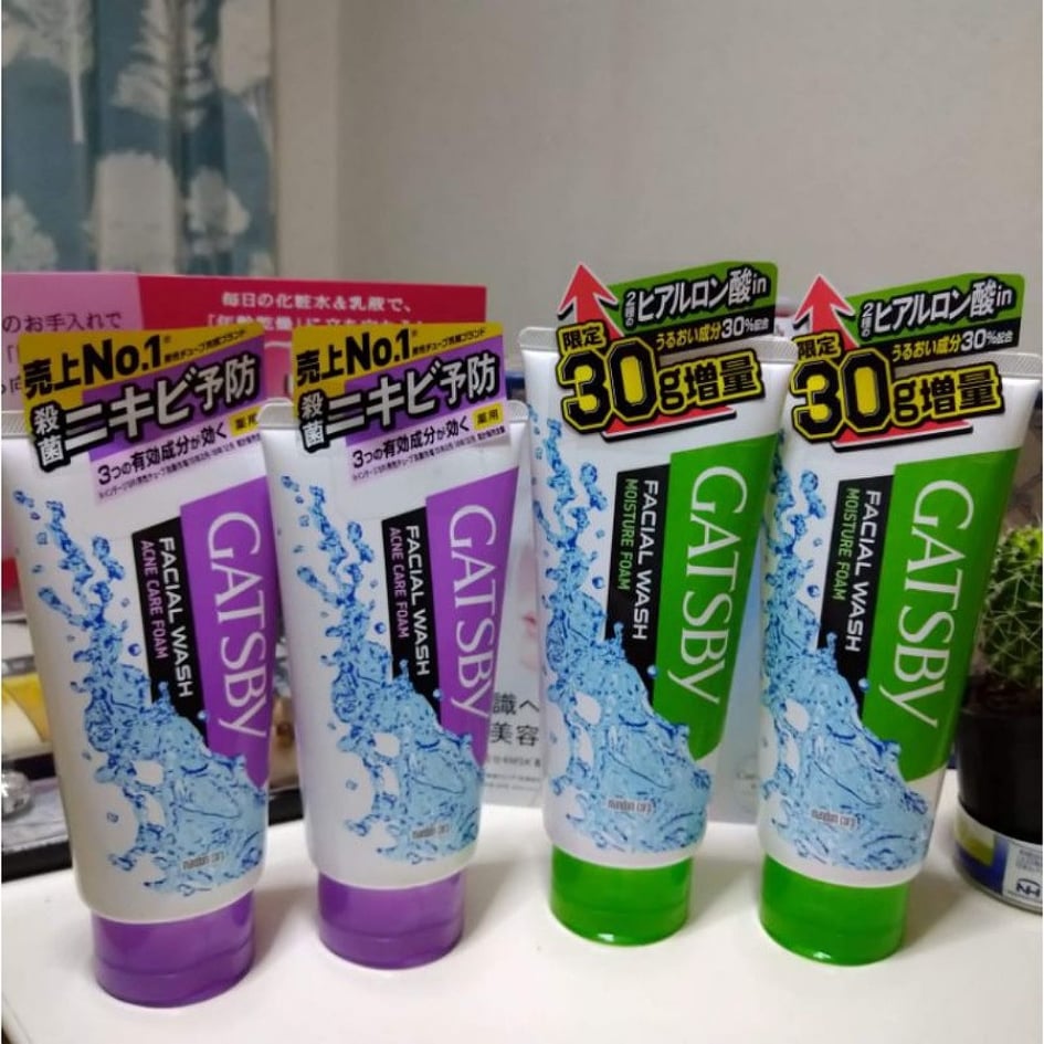 Sữa rửa mặt Gasby nam 130g Nhật Bản