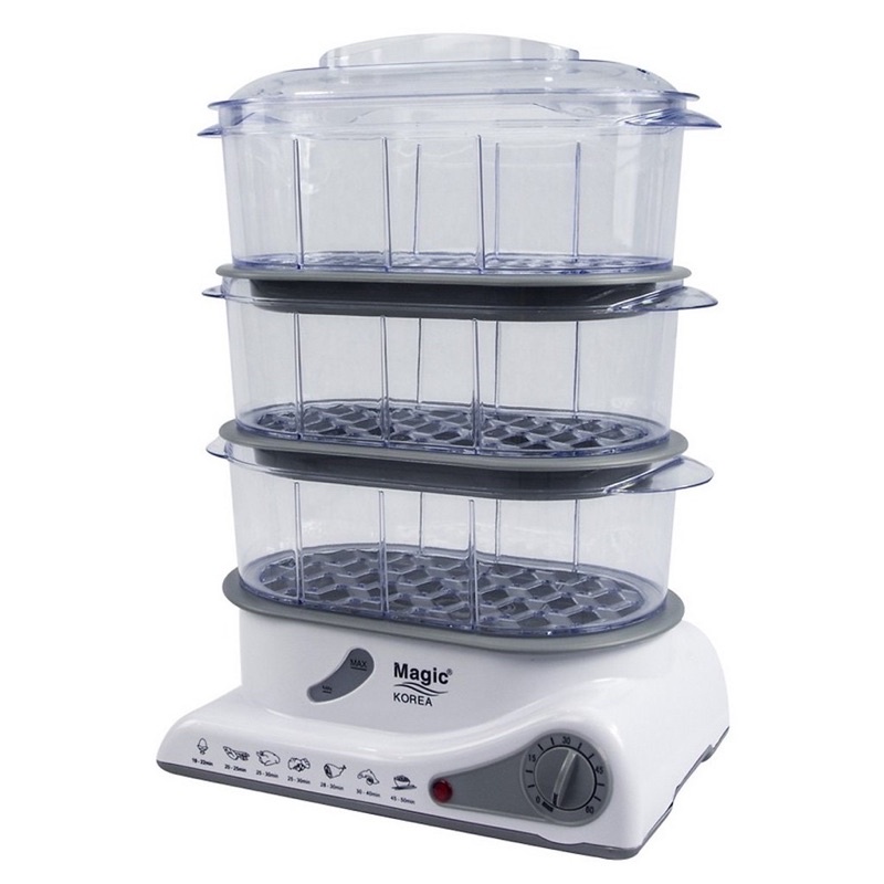 NỒI HẤP MAGIC KOREA A61 3 TẦNG 10.5L