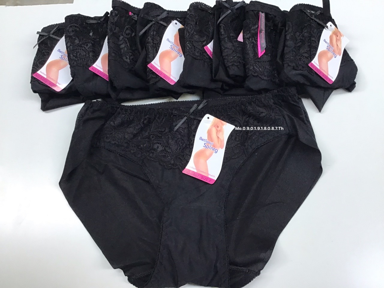 Combo 10 Quần Lót Nữ Lụa Trơn Đắp Ren Trước Không Lộ Viền 5402 Loại Đẹp Chất Mềm Mịn Mát  Co Giãn 35kg đến 70 kg nội y MarketOnline