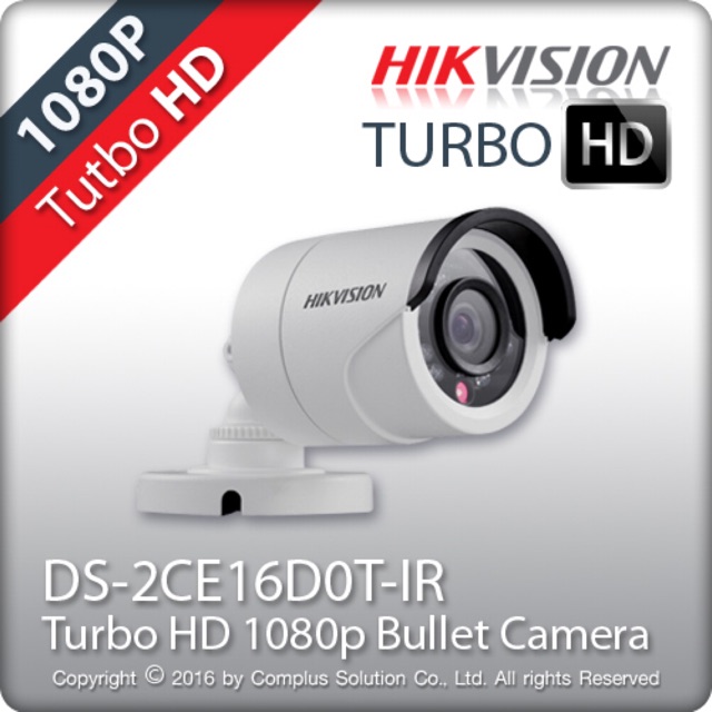 [Chính Hãng] Camera Thân Kim Loại Hikvision DS-2CE16D0T-IR