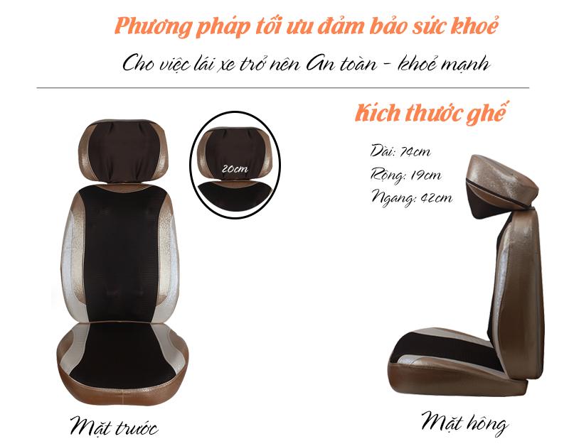 Đệm ghế massage Fuji Luxury MK114