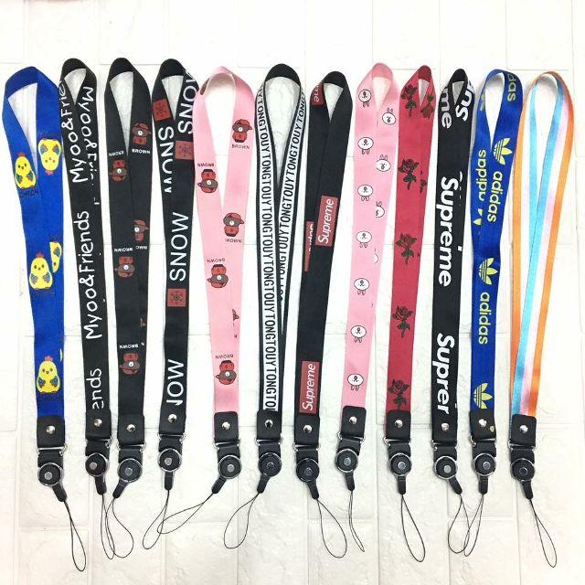 dây móc điện thoại đeo cổ Ny02 (hoạ tiết)