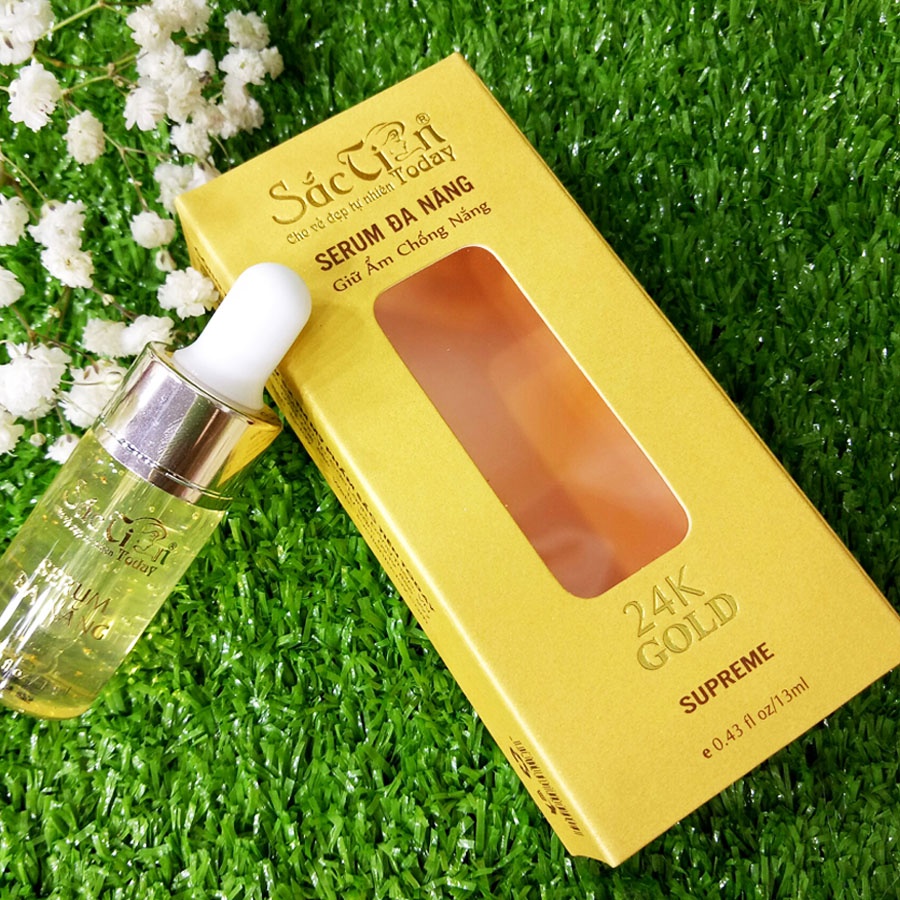 [HCM] Serum 24K Chấm Mụn Siêu Tốc 10ml - Sắc Tiên Today (sactiengold) (MUA 3 TẶNG 1 KEM TD 5G)