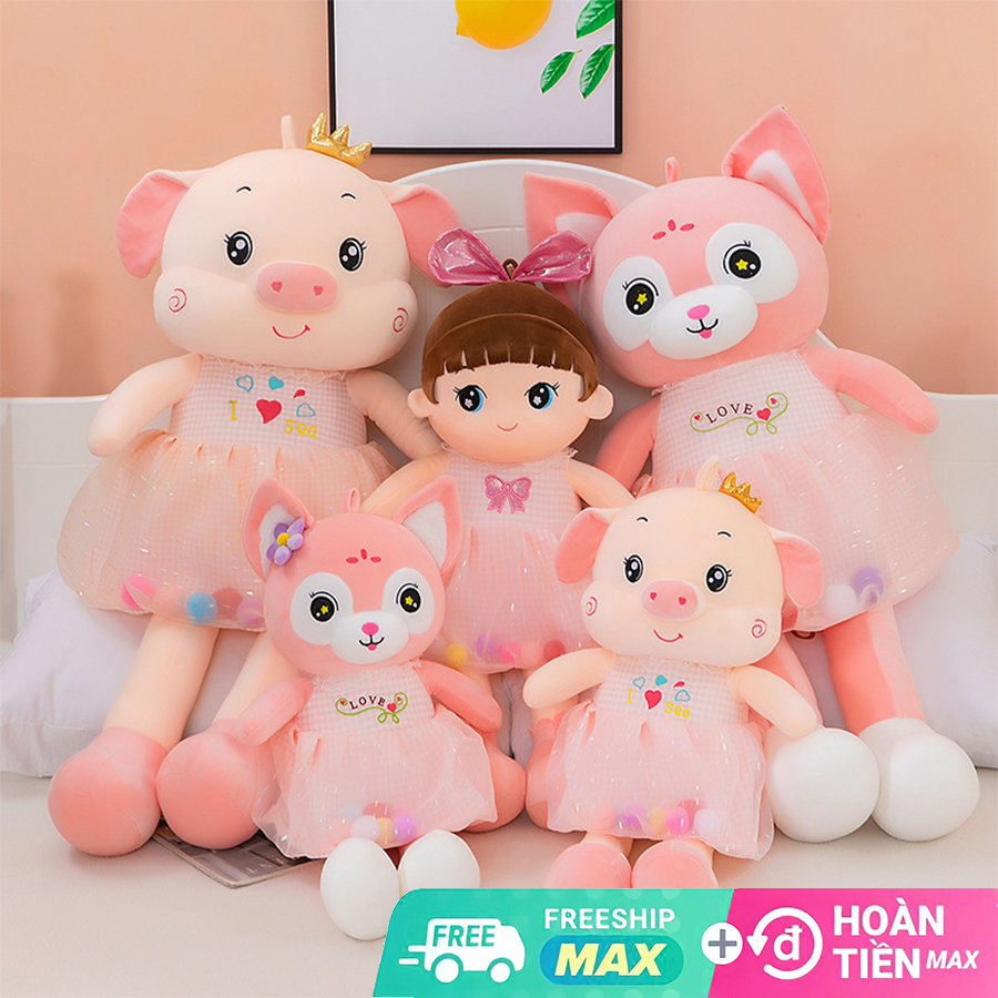 Gấu Bông Búp Bê Bòn Bon Cao Cấp Hafuto