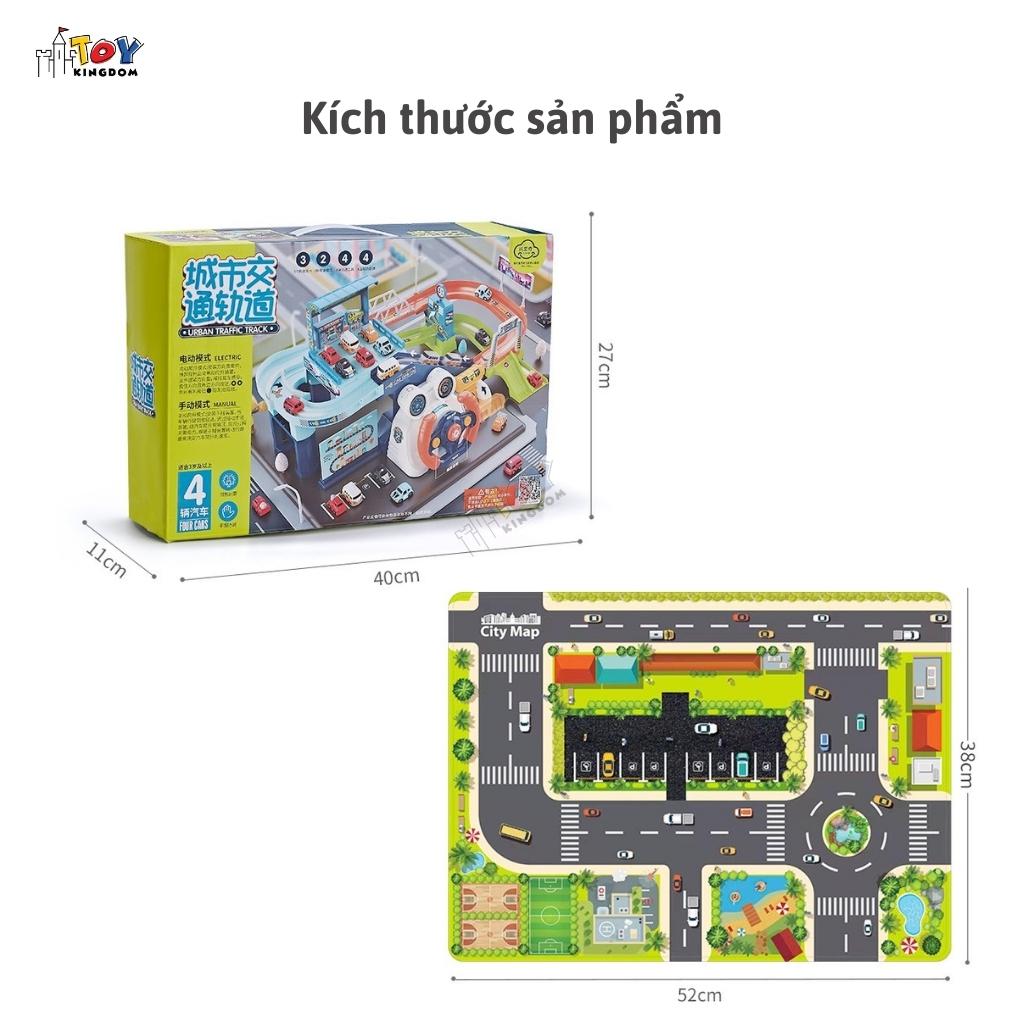 Bộ Đồ Chơi Lắp Ráp Nhà Để Xe Ô Tô Cho Bé