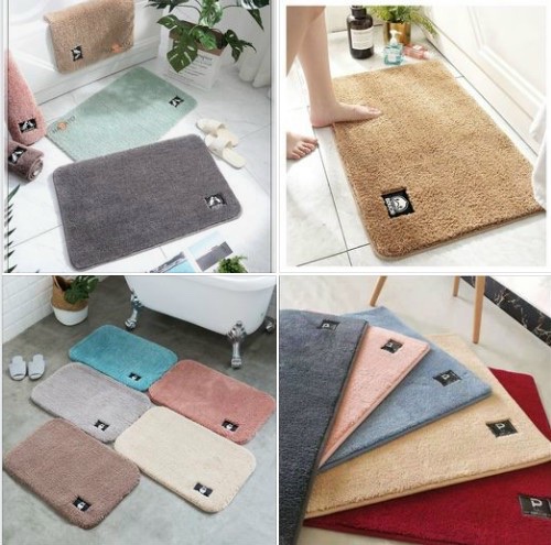 Thảm Chùi Chân Sợi Cotton Thấm Hút Tốt ( KT: 40 cm x 60 CM)