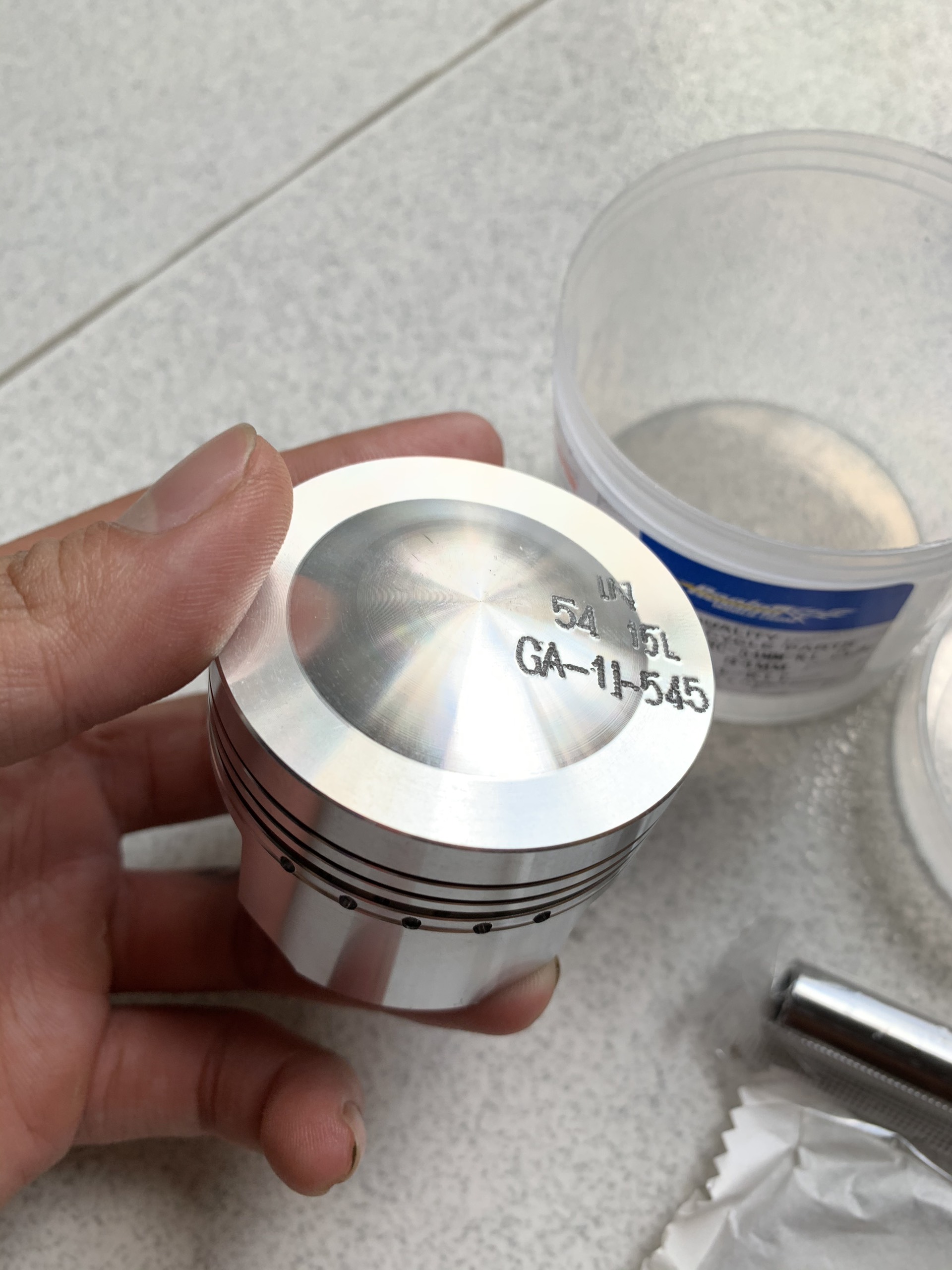 [HCM]Trái Piston LHK 54mm nhôm nén cho Wave dream