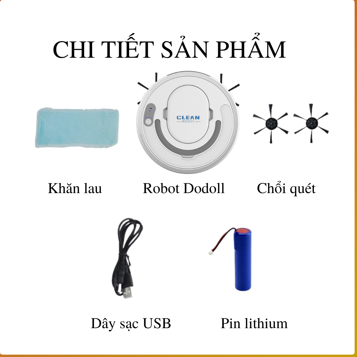 Robot Hút Bụi, Máy Hút Bụi, Robot Lau Nhà Đa Năng, Cảm Biến Thông Minh Lực Hút Mạnh, Tuổi Thọ Pin Cao