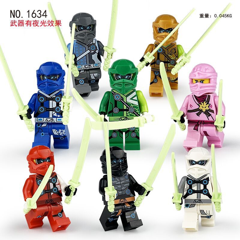 LEGO các nhân vật Ninja minifigures