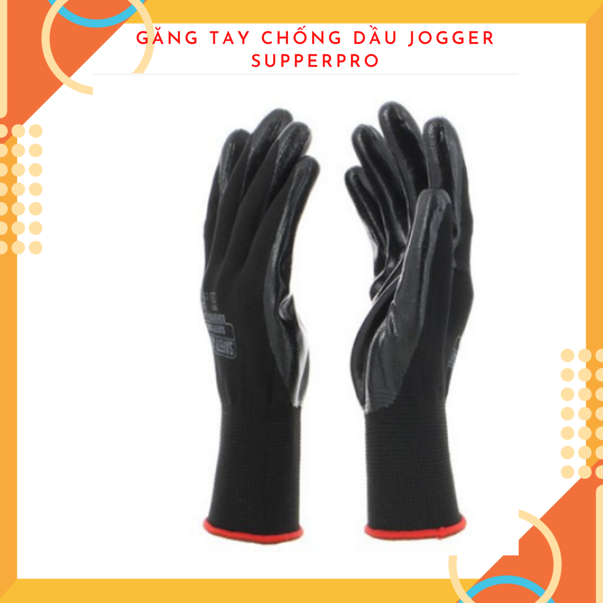 GĂNG TAY CHỐNG DẦU JOGGER SUPERPRO