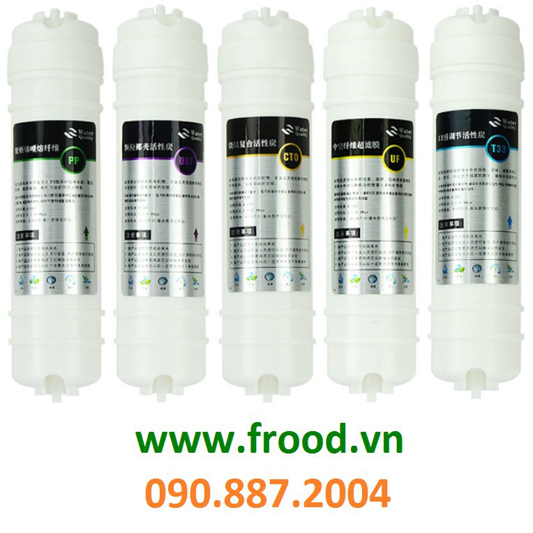 Bộ 5 lõi lọc nước Nano