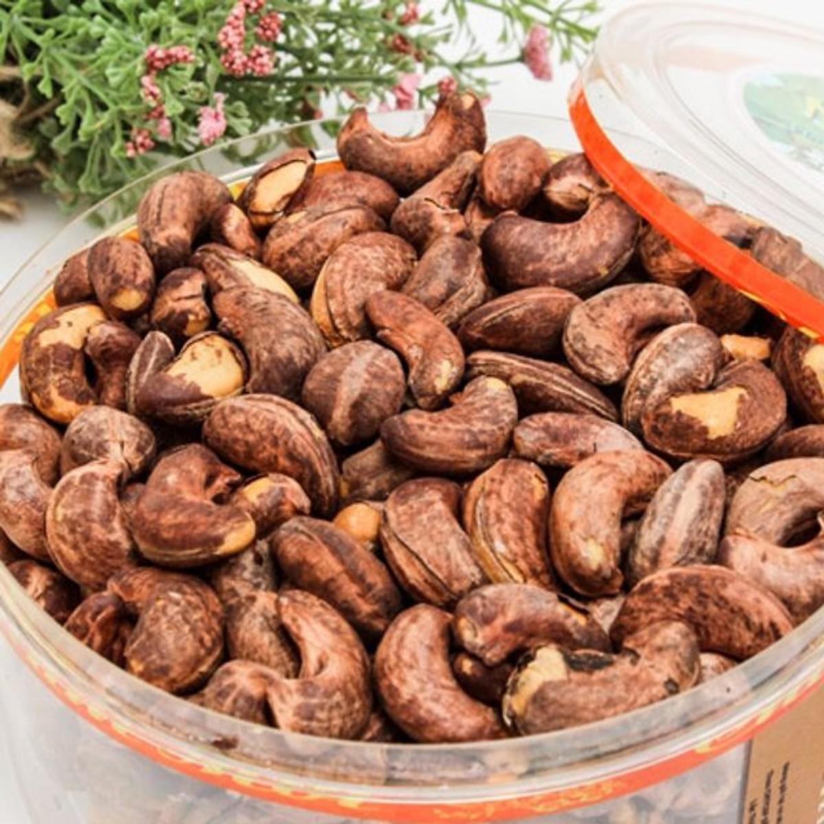 Hạt Điều Vỏ Lụa Rang Muối DK Harvest - 500g