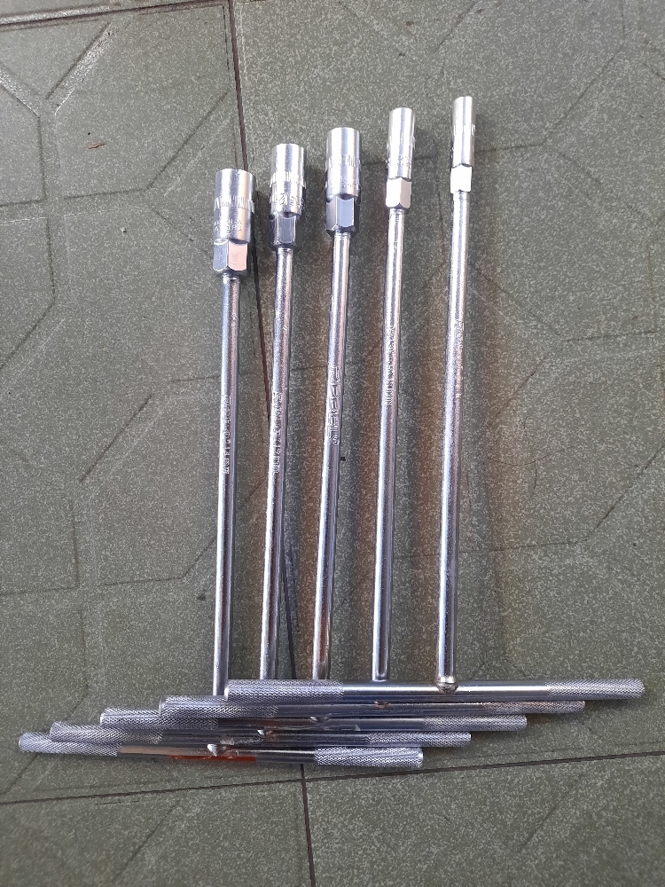 Combo 5 khóa chữ T từ 8-14
