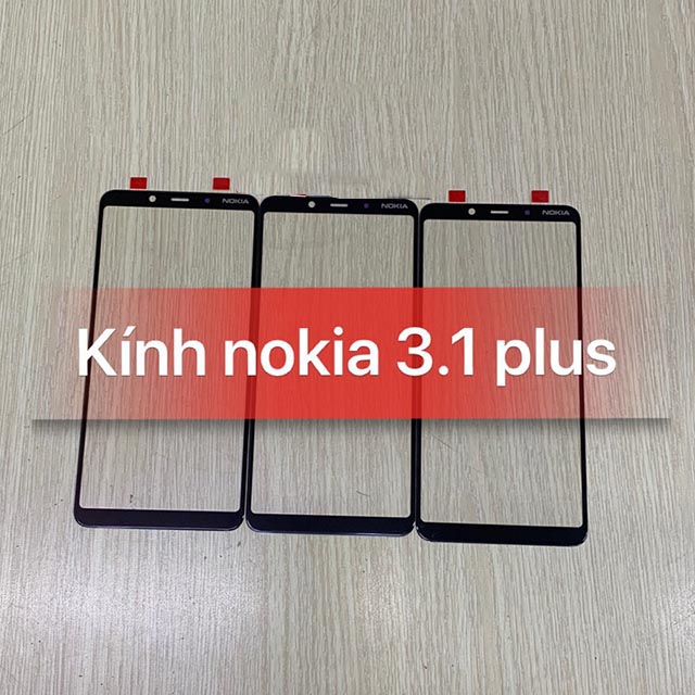 Kính nokia 3.1 plus zin