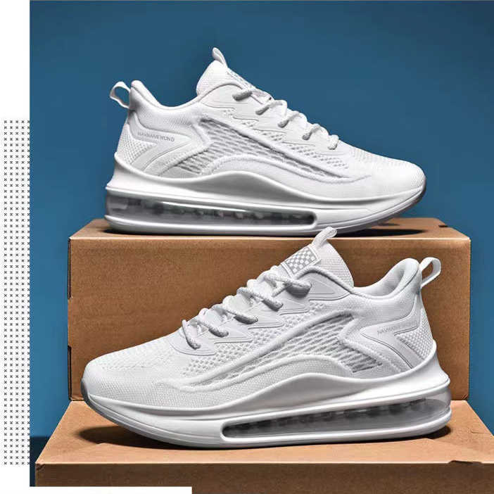 Giày Sneaker Cổ lửng Màu Trắng  11