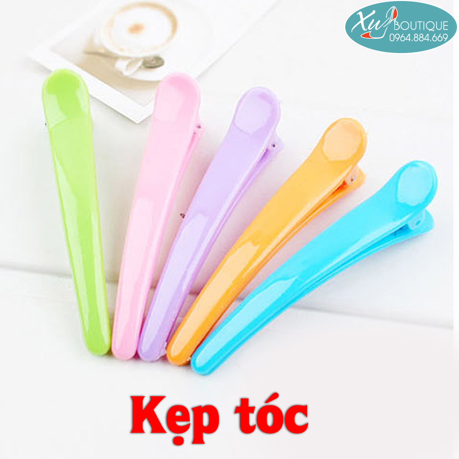 Kẹp Tóc Mỏ Vịt (Nhựa dẻo)