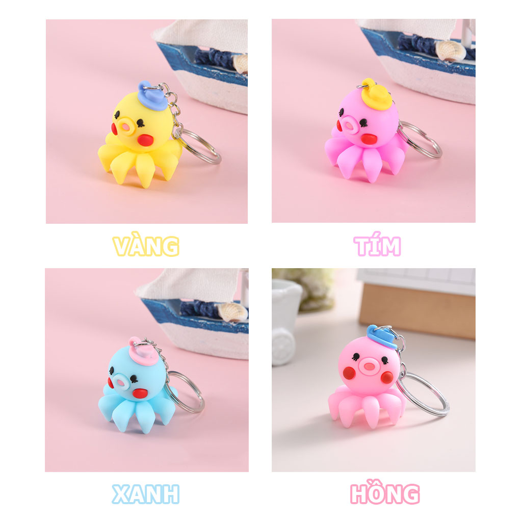 Móc khóa BẠCH TUỘT cute MK26