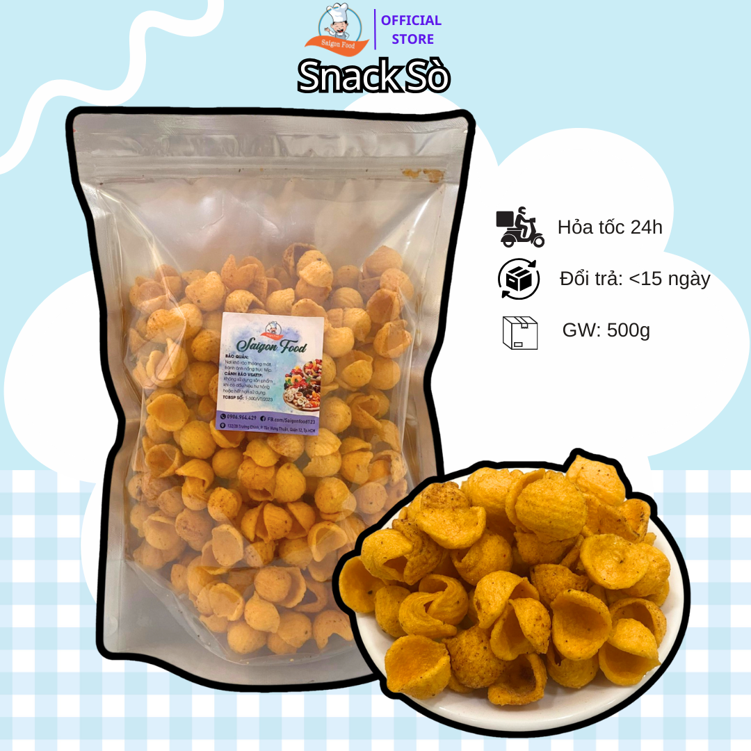 500g snack sò