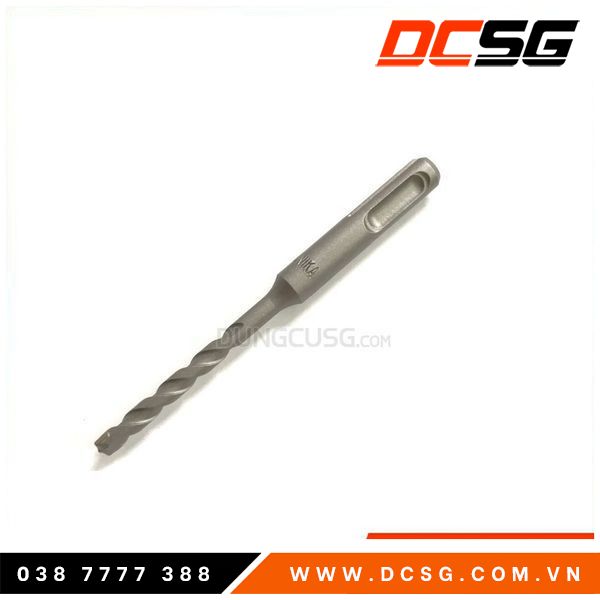 Mũi khoan bê tông 5.5x160mm chuôi gài sds plus unika tt5.5x160
