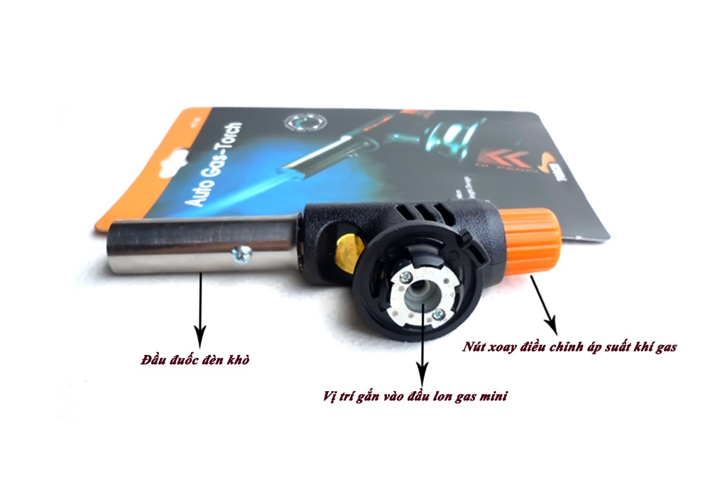ĐÈN KHÒ GAS KOVIE KT06 ( AN TOÀN KHI SỬ DỤNG )