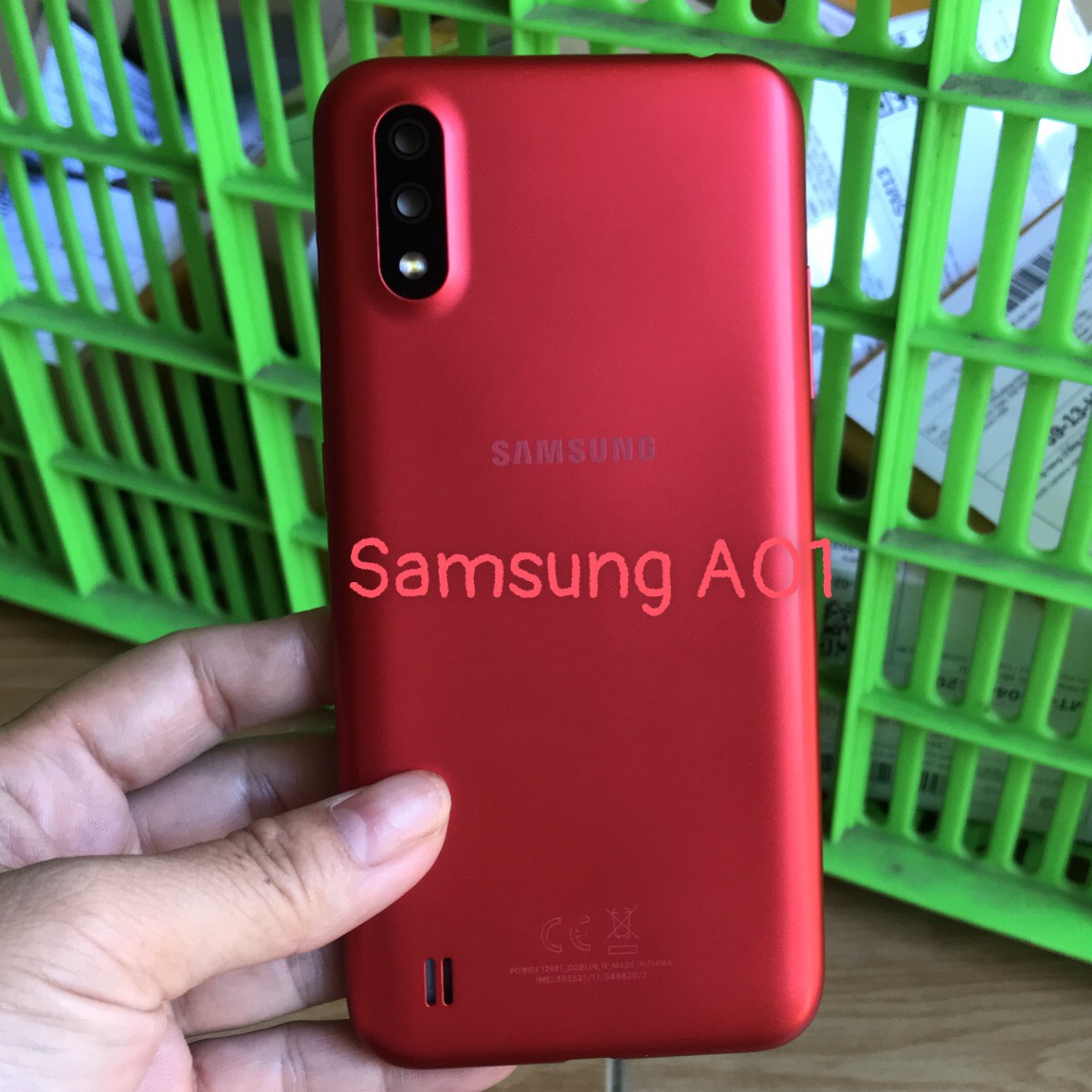 Bộ vỏ Samsung A01 Zin new <<Ảnh thật>>