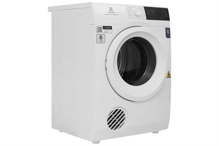 Máy sấy quần áo thông hơi Electrolux UltimateCare 8 kg EDV804H3WC - Sấy diệt khuẩn Hygiene, Khóa trẻ em, Hẹn giờ sấy