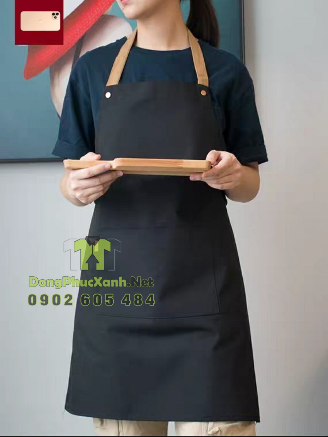 Tạp dề pha chế Tạp dề quán cafe Tạp dề phục vụ