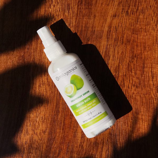 Serum Bưởi Milaganics Giảm Rụng Kích Mọc Tóc Chai 100ml