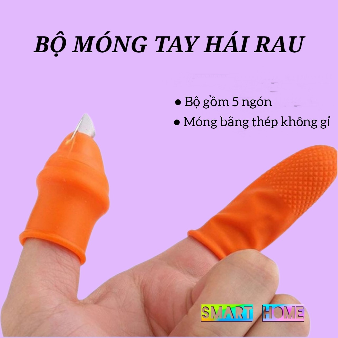 Bộ móng tay ngắt rau, hái rau.