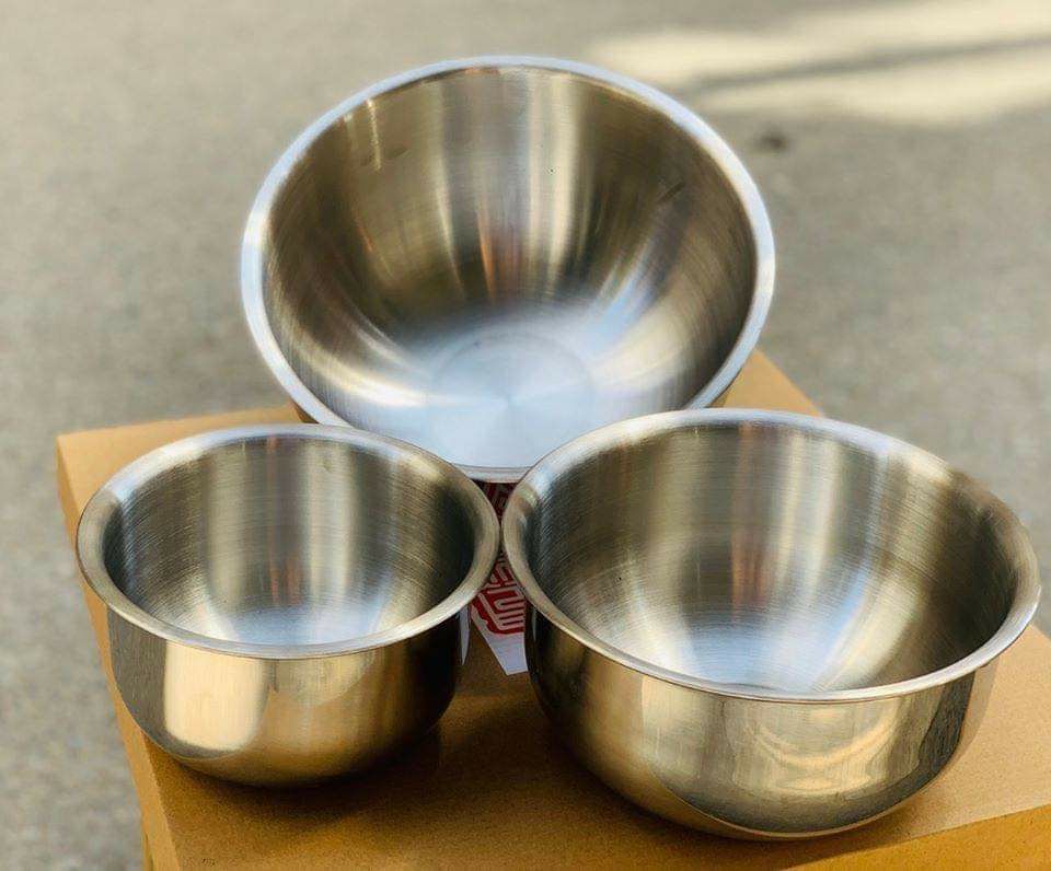 Bộ 3 Thố Inox Five Star (Hàng Xuất EU)