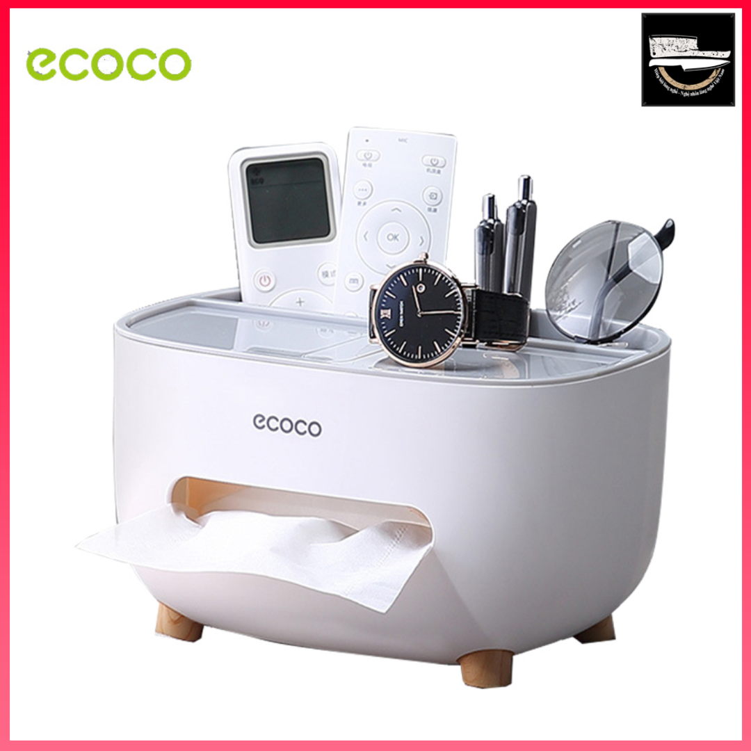 [Ecoco-E2009] Hộp đựng khăn giấy để bàn Ecoco đa năng - Hàng cao cấp E2009