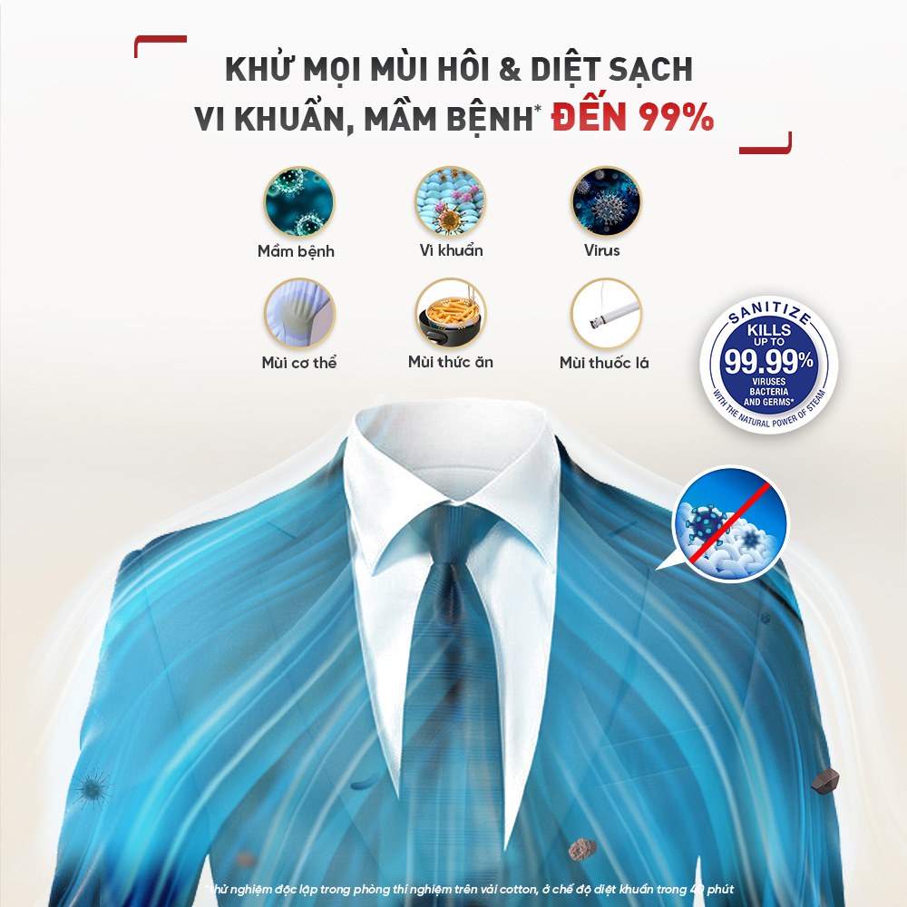 Máy chăm sóc quần, áo đa năng Tefal YT4050E1