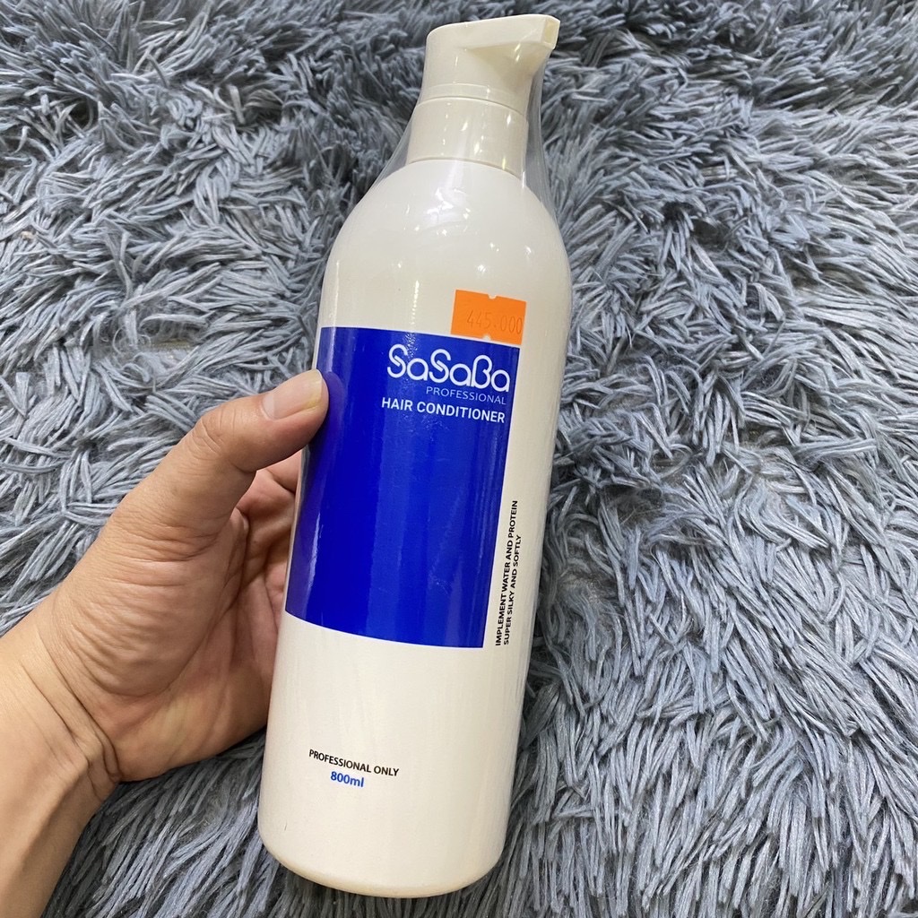 [HCM]Hấp(ủ) tóc hoàn hình Sasaba 800ml ( chai tròn )